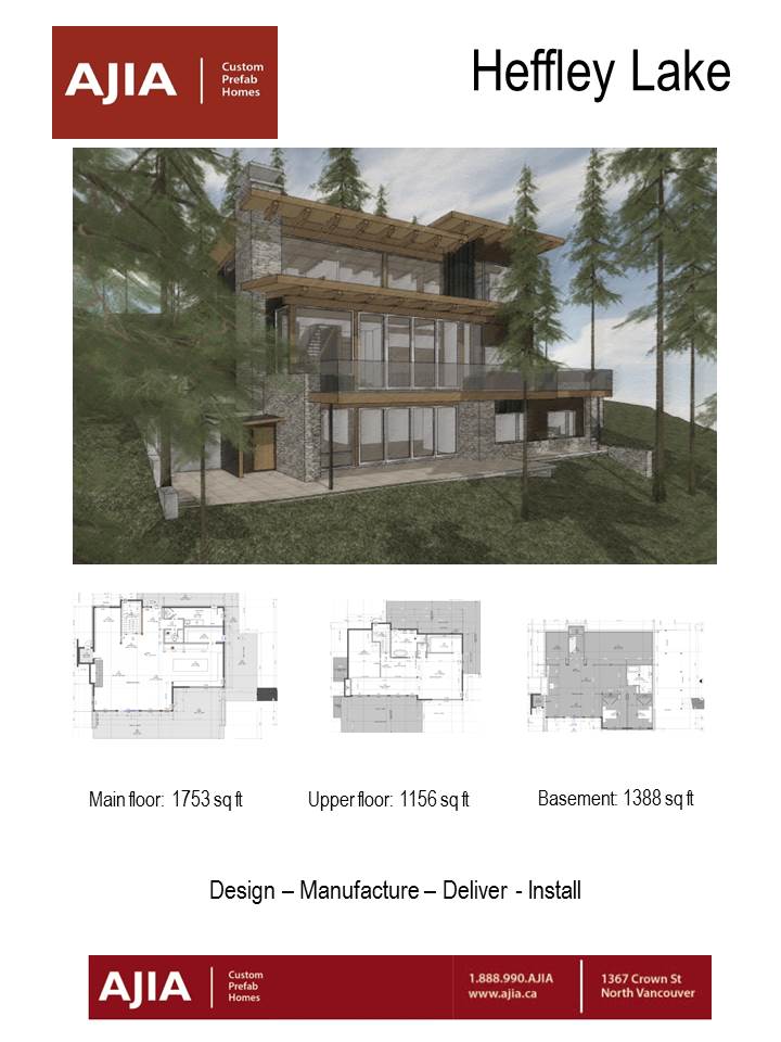 Heffley Lake AJIA Prefab homes